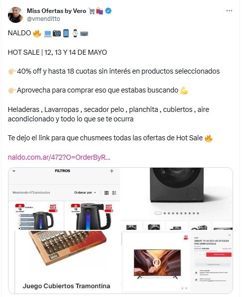 ventas, ofertas, descuentos, hot sale,